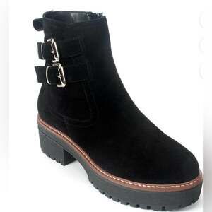 Valdini buckled booties - size 7.5 - H8